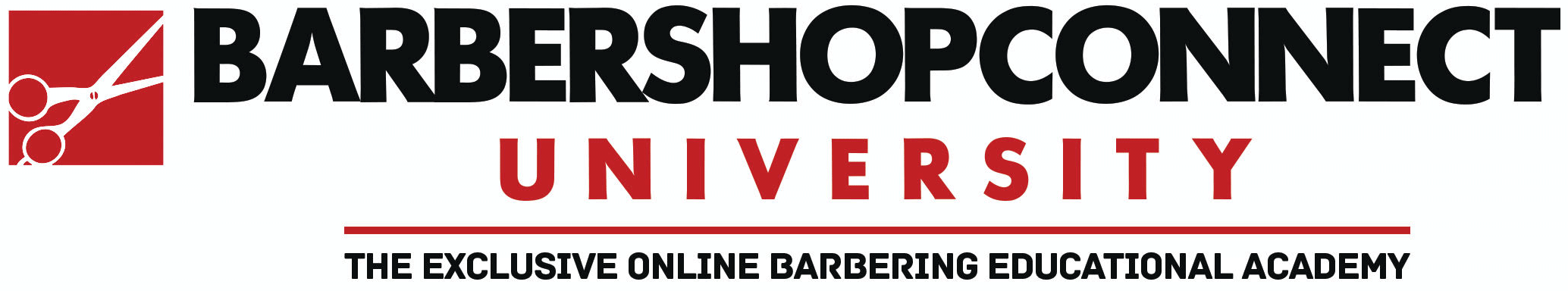 Logo: Barbershop Connect University