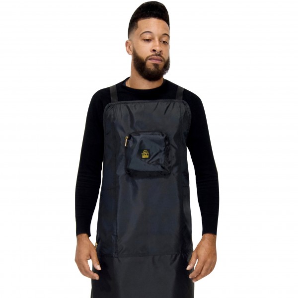 King Midas Imperial Barber Apron (Black)