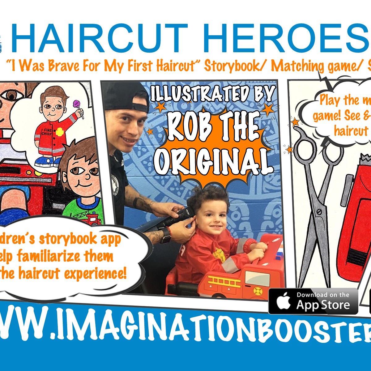 Haircut Heroes Childrens Storybook App