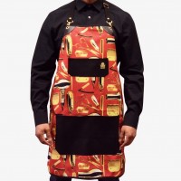 King Midas Gold Blooded Barber Apron